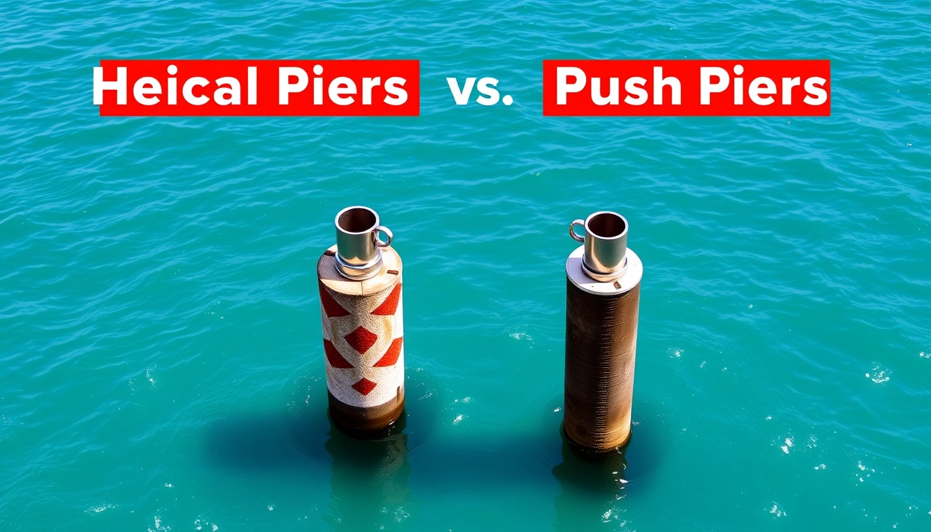 helical piers vs push piers helical piers vs push piers