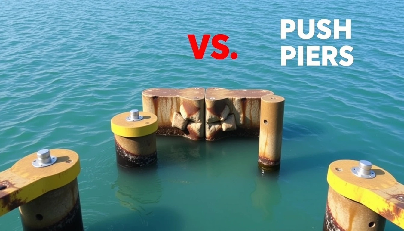 helical piers vs push piers helical piers vs push piers — photo 2