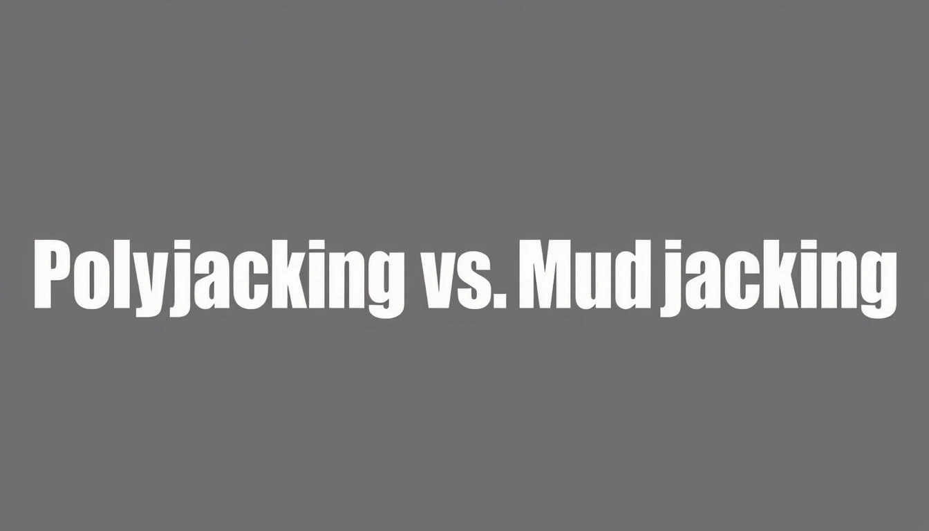 polyjacking vs mudjacking iowa polyjacking vs mudjacking iowa